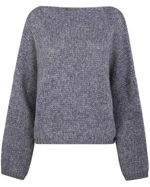 Nuur Alpaca Wool Sweater - Grey