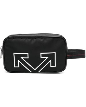 Off-White c/o Virgil Abloh Heritage トラベルポーチ - ブラック