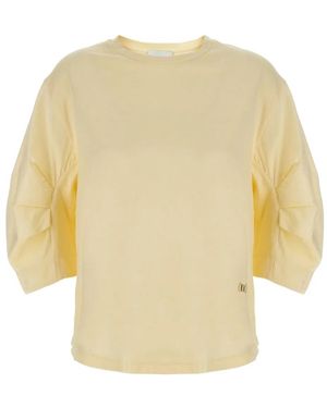 Nude Cotton T-Shirt - Natural