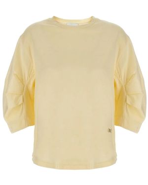 Nude Cotton T-Shirt - Natural