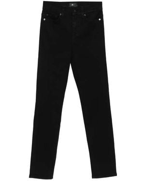7 For All Mankind Roxanne ジーンズ - ブラック
