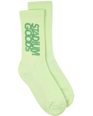 Stadium Goods Crew Grass" Socks - Green