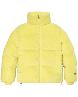 UGG Chaqueta Emmalyn fluff - Amarillo