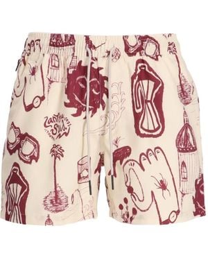 Oas Cantina Swim Shorts - Pink