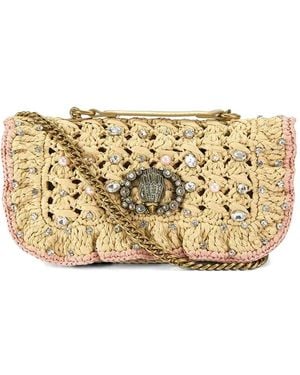 Kurt Geiger Small Chelsea Embellished Shoulder Bag - Metallic