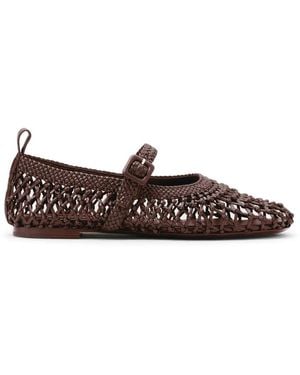 Simon Miller Riad Knotted Ballet Flats - White