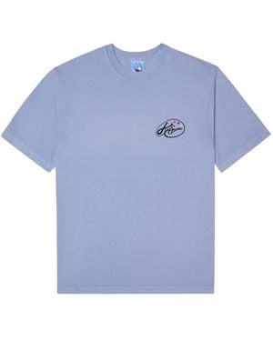 Kidsuper Short-Sleeve Crew-Neck T-Shirt - Blue