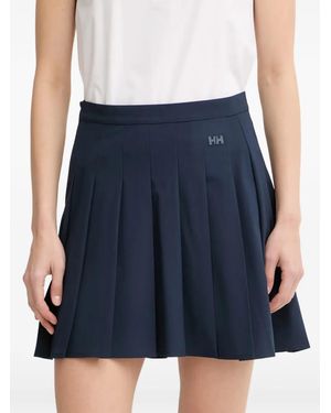 Helly Hansen Gonna Thalia Plissettata Con Applicazione Logo - Blu