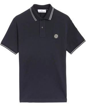 Stone Island ポロシャツ - ブルー