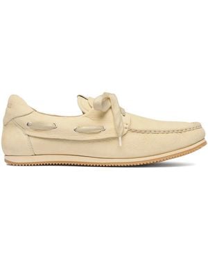 Jacquemus Les Batto Boat Shoes - White