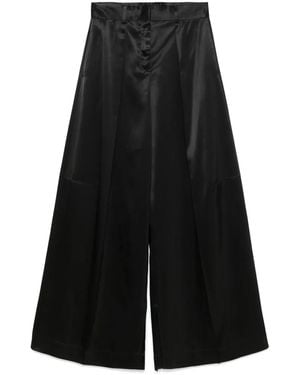 Jil Sander Pleated Pants - Black