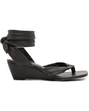Cortana Ilia Heeled Sandals - Black