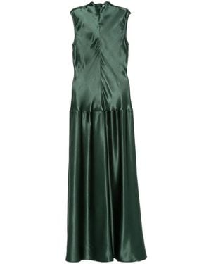 FFORME Kleid Mit Stehkragen - Grün