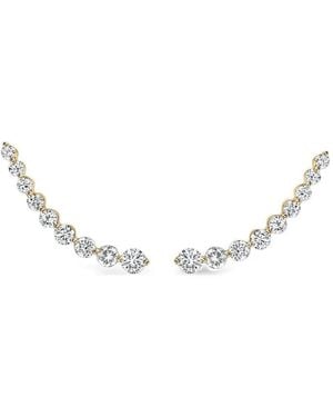 Anita Ko Anillo Floating Bezel En Oro Amarillo De 18 Ct Con Diamante - Neutro
