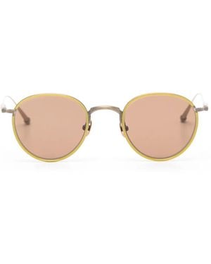 Matsuda Round-Frame Sunglasses - Natural