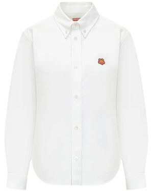 KENZO Fitted Shirt - White