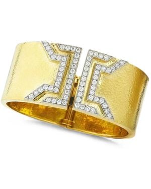 David Webb Electra Diamond Bracelet - Metallic