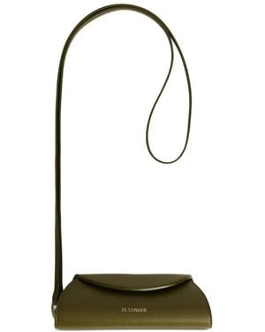 Jil Sander Cannolo Schlüsselanhänger - Grün