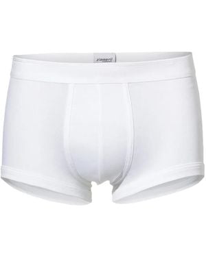Zimmerli of Switzerland Cotton Boxers - White