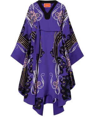La DoubleJ Karis Floral Kaftan - Purple