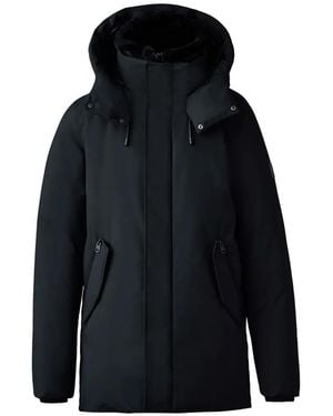 Mackage Sullivan Hooded Coat - Blue