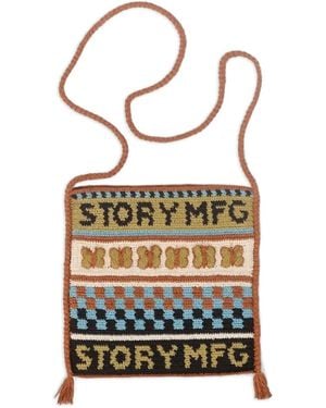 STORY mfg. Stash Schultertasche - Grün