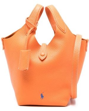 Polo Ralph Lauren Small Polo Play Tote Bag - Orange