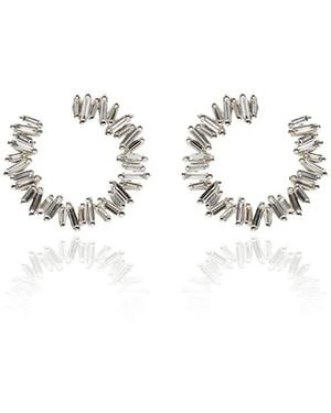 Suzanne Kalan Pendientes con diseño de espiral mini - Multicolor