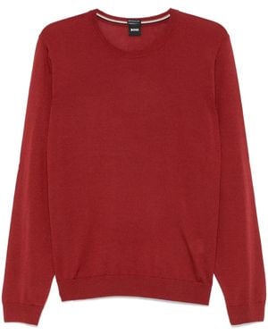 BOSS Leno Jumper - Red