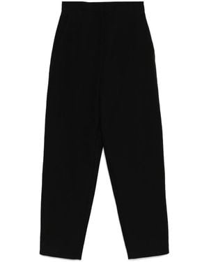 Elie Saab Hose Mit Tapered-Bein - Schwarz