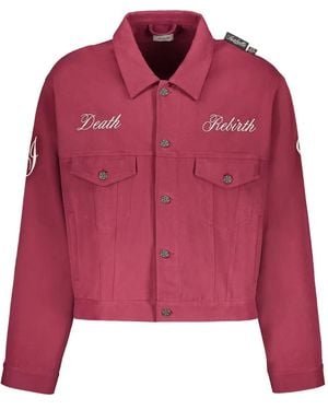 Isabella 1985 Embroidered-Design Cotton Jacket