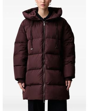 Mos Mosh Hooded Padded Coat - Red