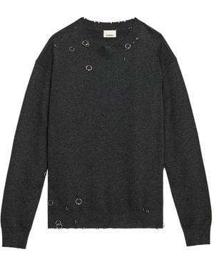 Isabel Marant Cassandre リングトリム プルオーバー - グレー