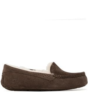 UGG Dakota シアリングライニング ローファー - ブラウン
