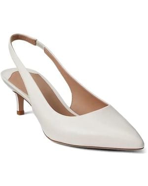 Ralph Lauren Lolah Ii Slingback-Strap Pumps - White