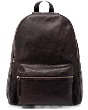 Orciani Mochila Lagoon De Piel - Negro