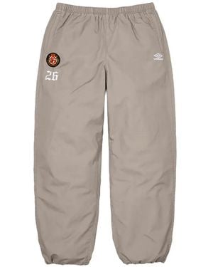 Supreme X Umbro Cotton Ripstop Track Pants - Gray
