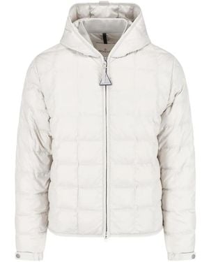 Moncler Tahrir Quilted Hooded Jacket - White