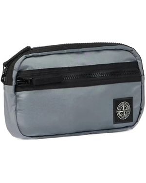 Stone Island 9200014 Beschichtete Nylon-Metall - Grau