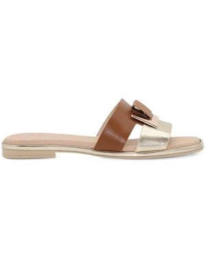 Ron White Valinda Sandalen Mit Schnallenriemen - Braun
