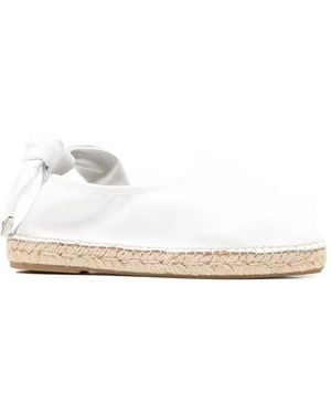 Toga Knot-Detail Espadrilles - White