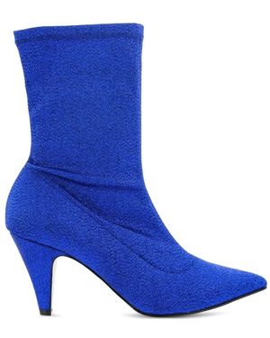 Giampaolo Viozzi Stiefeletten Mit Stretchanteil Und Glitter-Effekt - Blau