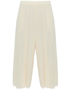 Pleats Please Issey Miyake A-Poc Pleats Trousers - White