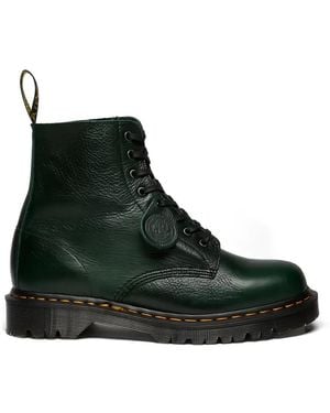 Dr. Martens 1460 Pascal Leren Veterlaarzen - Zwart