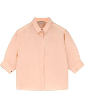Alberta Ferretti Puff-Sleeve Shirt - Pink