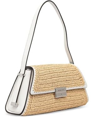 MICHAEL Michael Kors ウーブン ショルダーバッグ - メタリック