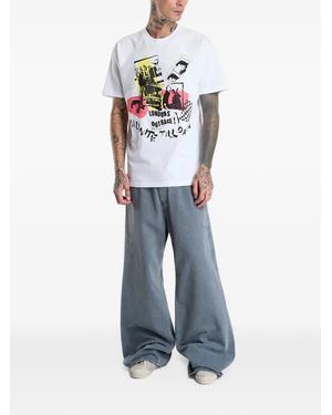 Vans Camiseta London's Outrage Ss De X Sex Pistols - Blanco