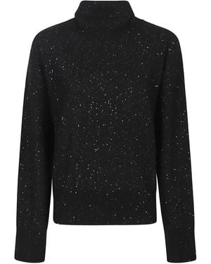Fabiana Filippi Pull À Sequins - Noir