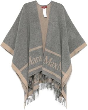 Max Mara Parka aus Wolle - Grau