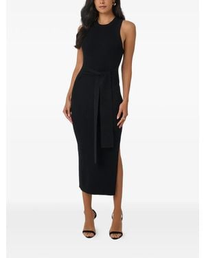 Toccin Piper Racerback Tie Dress - Black